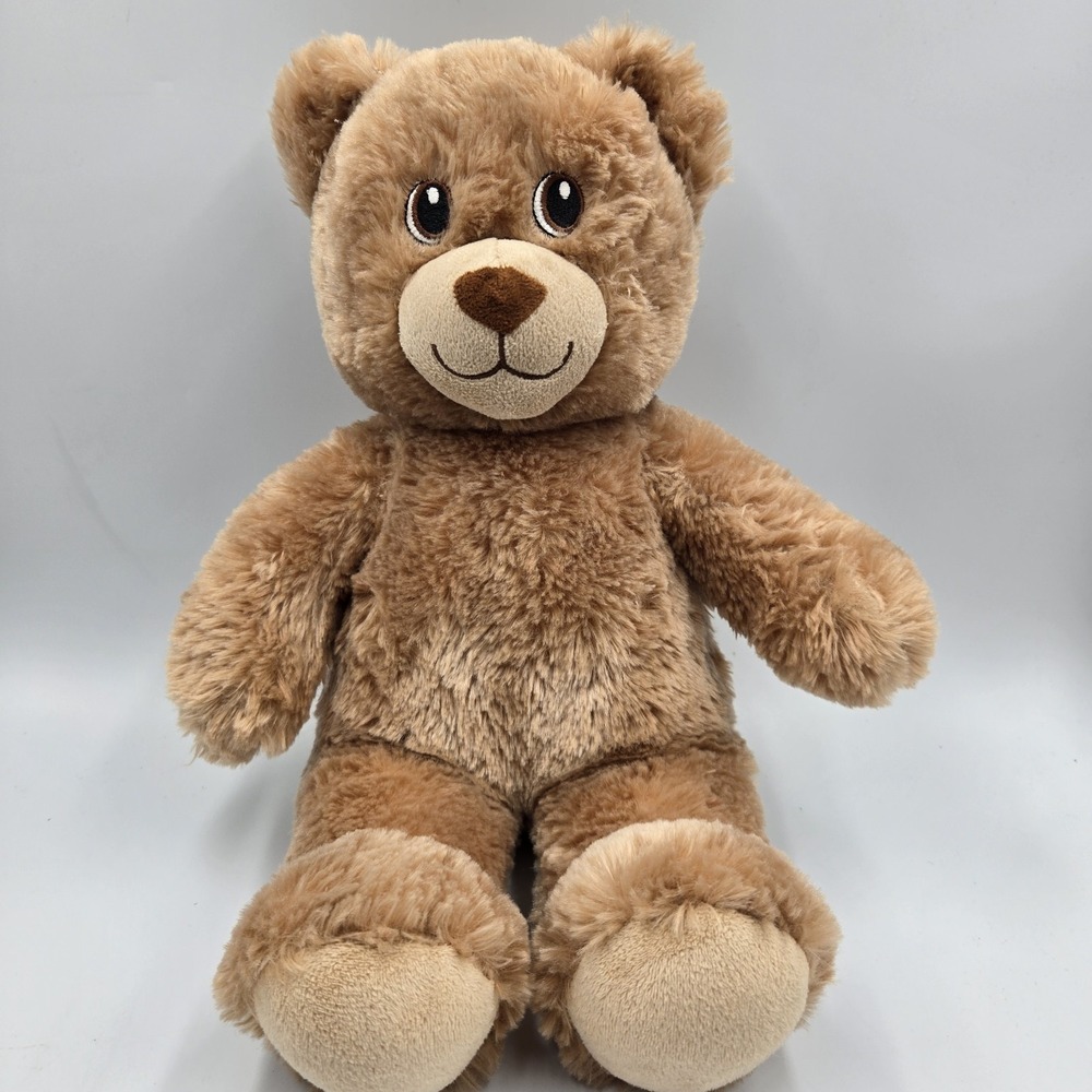 Build A Bear Workshop Lil' Cub Brown Teddy Bear Plush Stuffed Animal Toyâ 15"